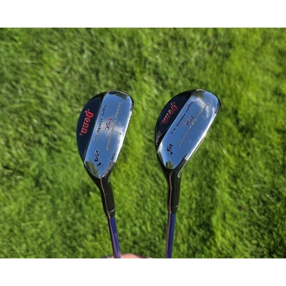 Penn Golf TSC 3 & 4 Hybrids M Senior Flex Graphite shaft 41.5" & 41" 19* & 24*
